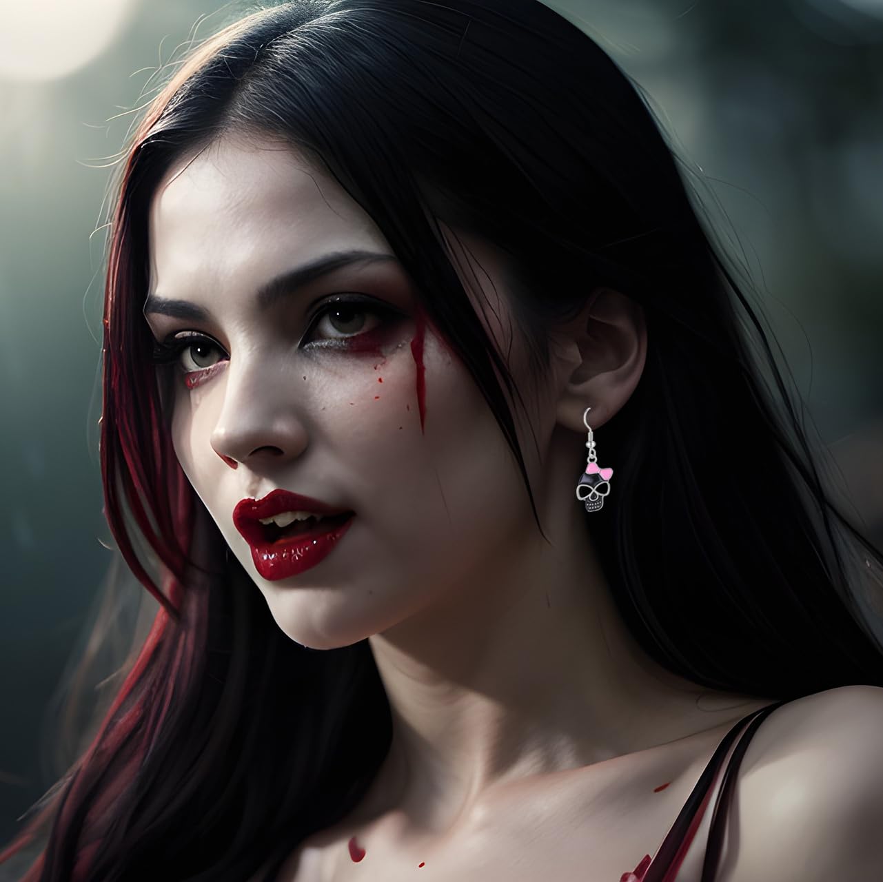 54 Pairs Hypoallergenic Holiday Earrings Set for Girls Women Halloween Christmas Fall Thanksgiving Earrings Valentine's Day St. Patrick’s Day Easter 4th of July Earring