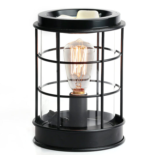 YSong Electric Wax Melt Warmer,Wax Warmer for Scented Wax Melts,Candle Wax Burner Fragrance Warmer and Vintage Light Bulbs,Wax Melt Melter for Rustic Home Decor, Office, Birthday Gifts