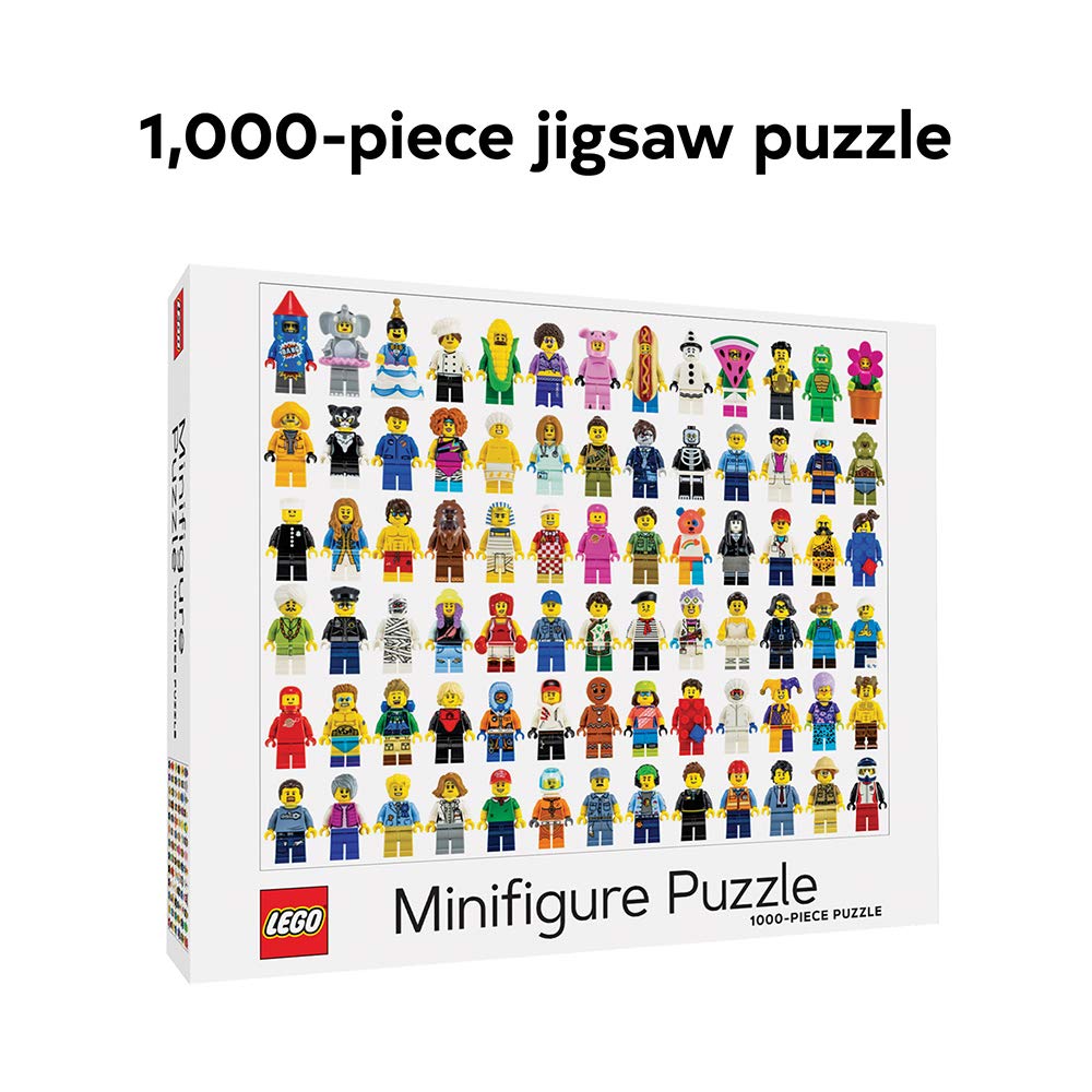 Chronicle Books LEGO Minifigure Jigsaw Puzzle