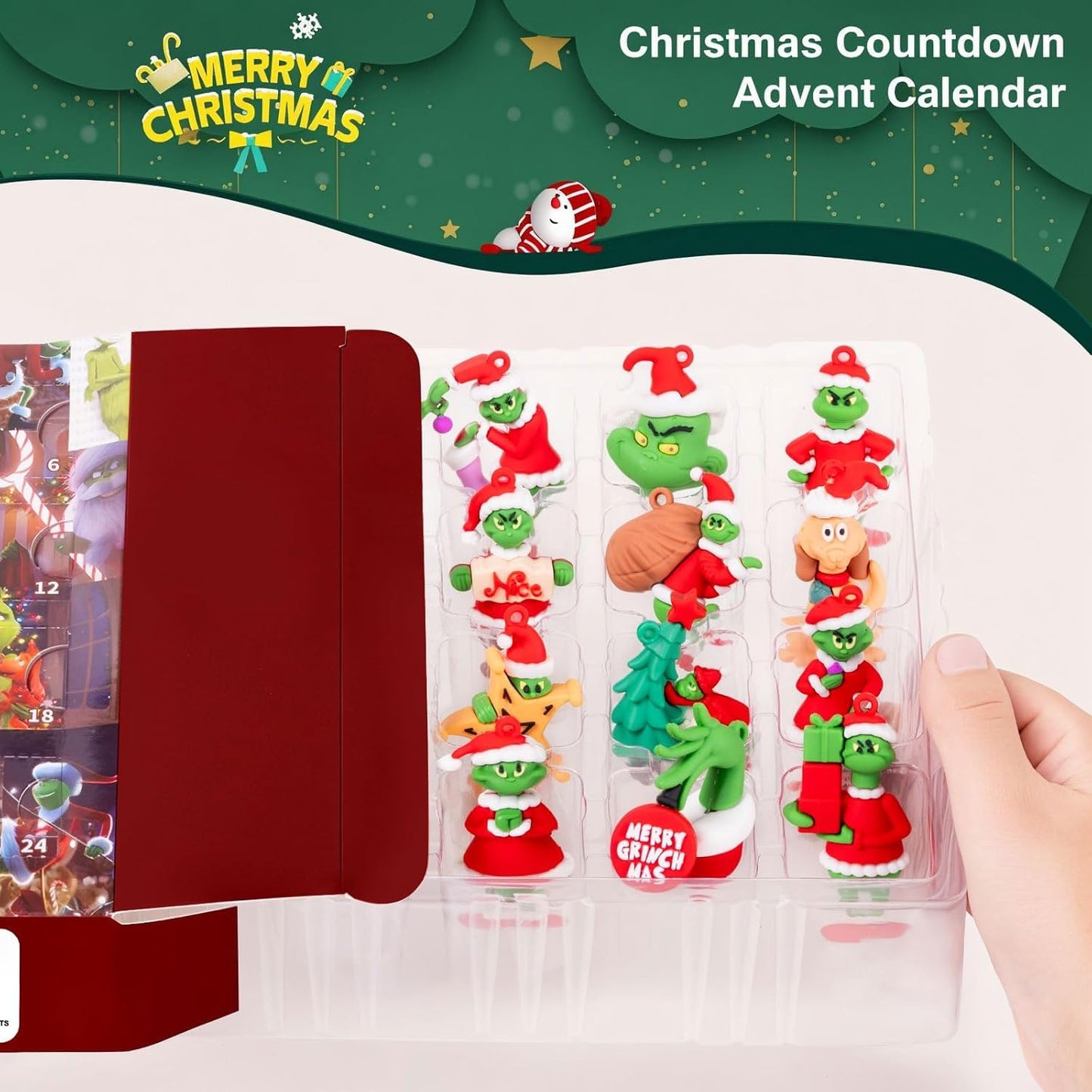 Christmas Advent Calendar 2025, Countdown calendar before Christmas,24 collectible surprises,The ideal Christmas gift, suitable for boys, girls, and teenagers