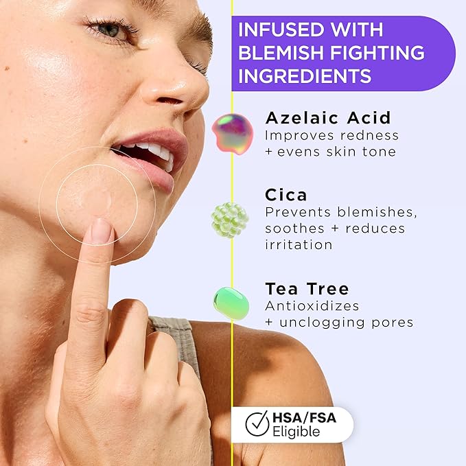 ZitSticka Invisible Pimple Patches for Face, Hydrocolloid Patches, Ultra-Thin Clear Azelaic Acid & CICA Blemish Patches, Pimple Stickers (UNDERCOVER 36 Count)