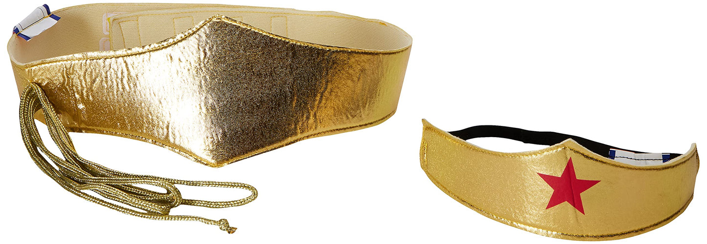 DC Comics: Wonder Woman Accessory Kit for Adults by Rubies, Women's No Size