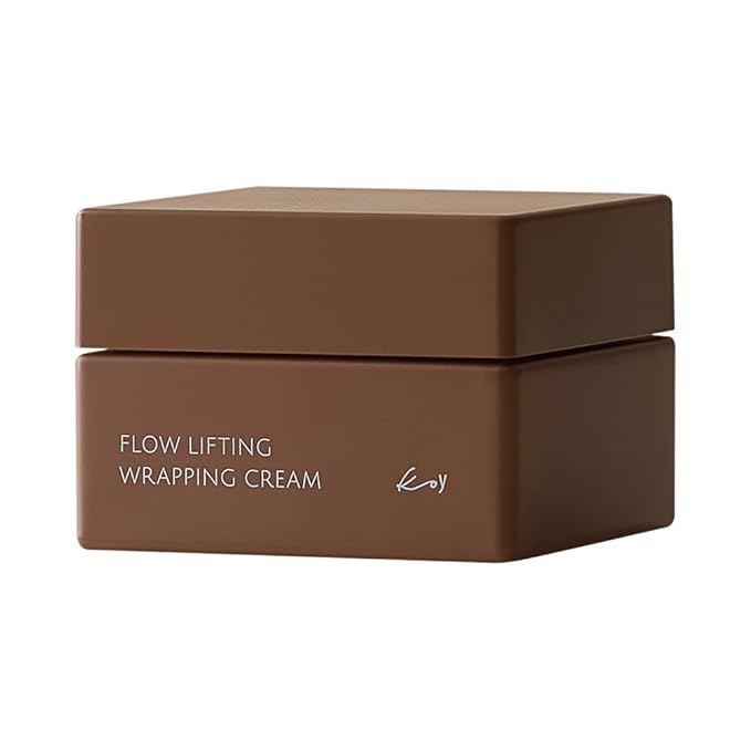 KOY Flow Lifting Wrapping Capsule Cream - Collagen Face Moisturizer For Anti-Aging & Hydration - Visibly Firm Skin with Volufiline Capsule - Travel Kit- Korean Skin Care 1.69 fl.oz