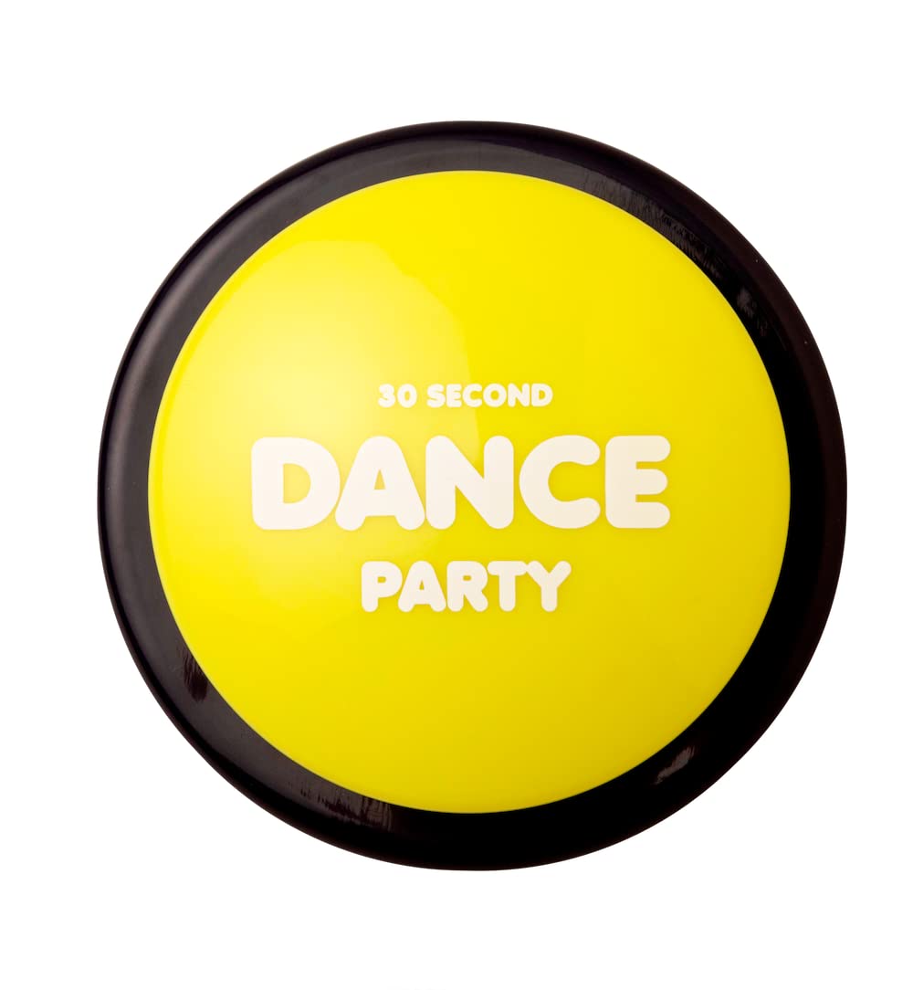30 Second Dance Party - The Button | Dance Party Button with Music | Gag Gifts | Office Toys