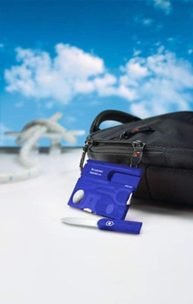 Victorinox Swiss Army Swisscard Lite Pocket Tool, Sapphire