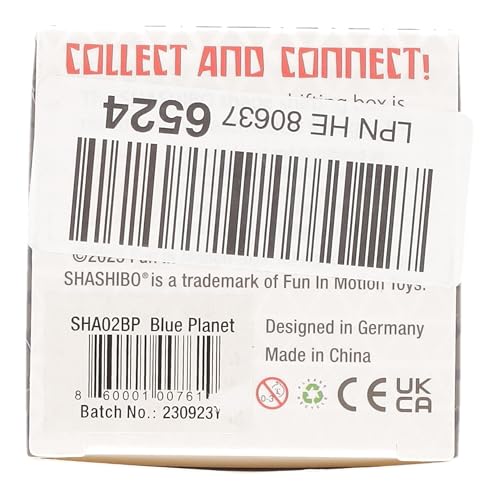 Shashibo Shape Shifting Box - STEM Magnetic Fidget Cube That Transforms Into Over 70 Shapes, Download Fun in Motion Toys Mobile App (Blue Planet)