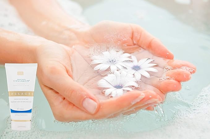 Pure Bioactive Anti-Aging Collagen Repair Hand Cream - Hypoallergenic Moisturizing Lotion, Dry Skin Relief, All Skin Types, 150 ml