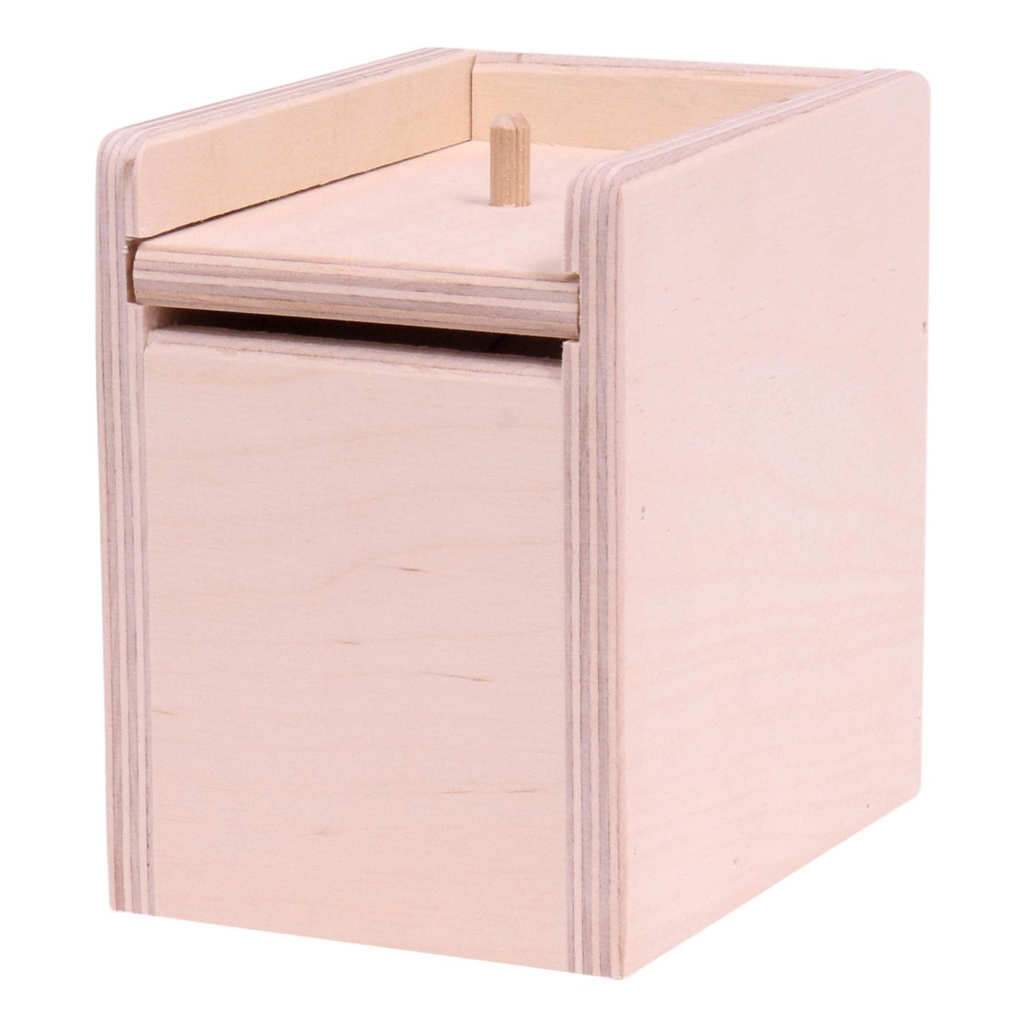 AmishToyBox Wooden Surprise Mouse Prank Box Toy, Amish-Made