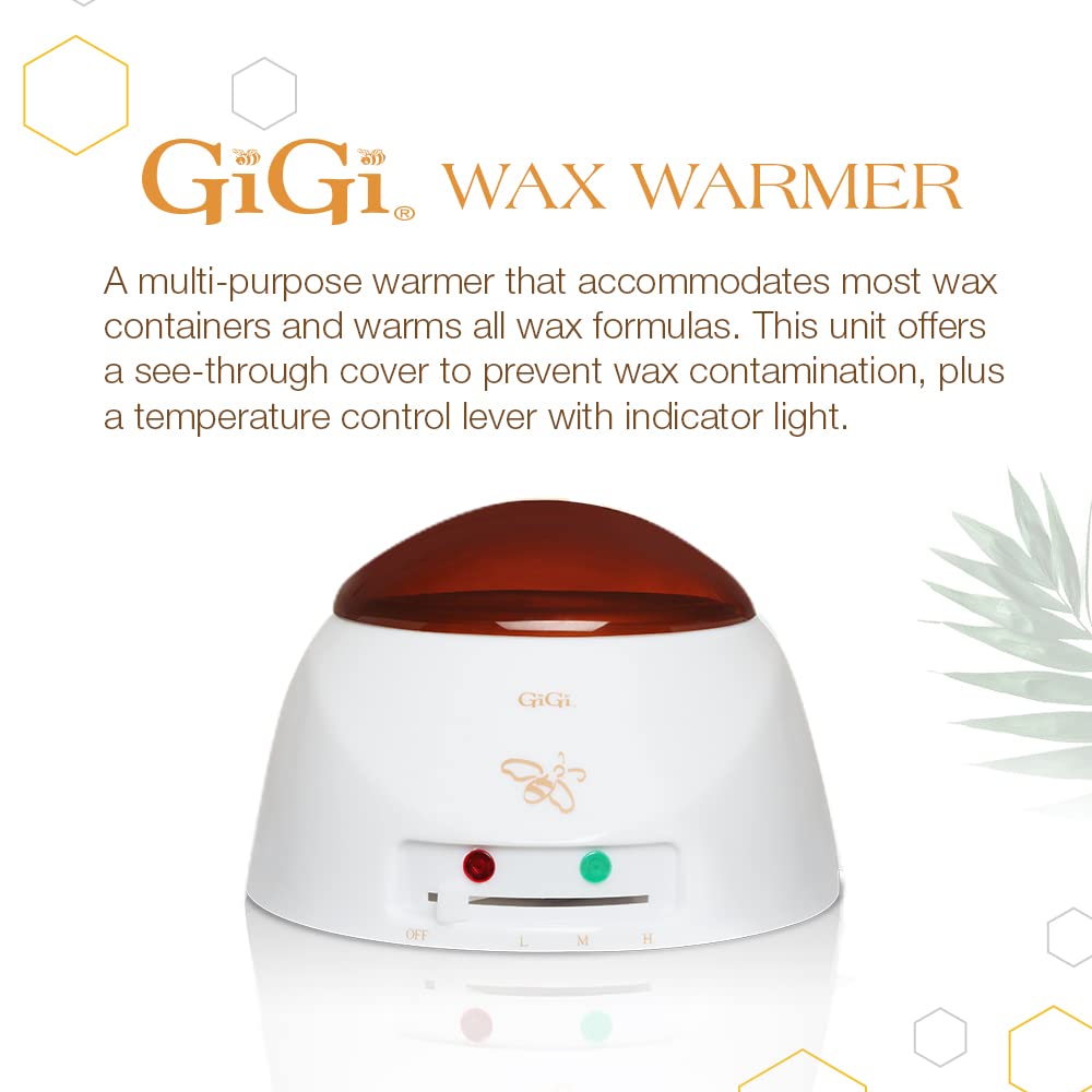 GiGi Hair Removal Wax Warmer, Multi-Purpose Warmer with Adjustable Temperature Control, for 14 oz. Wax Can