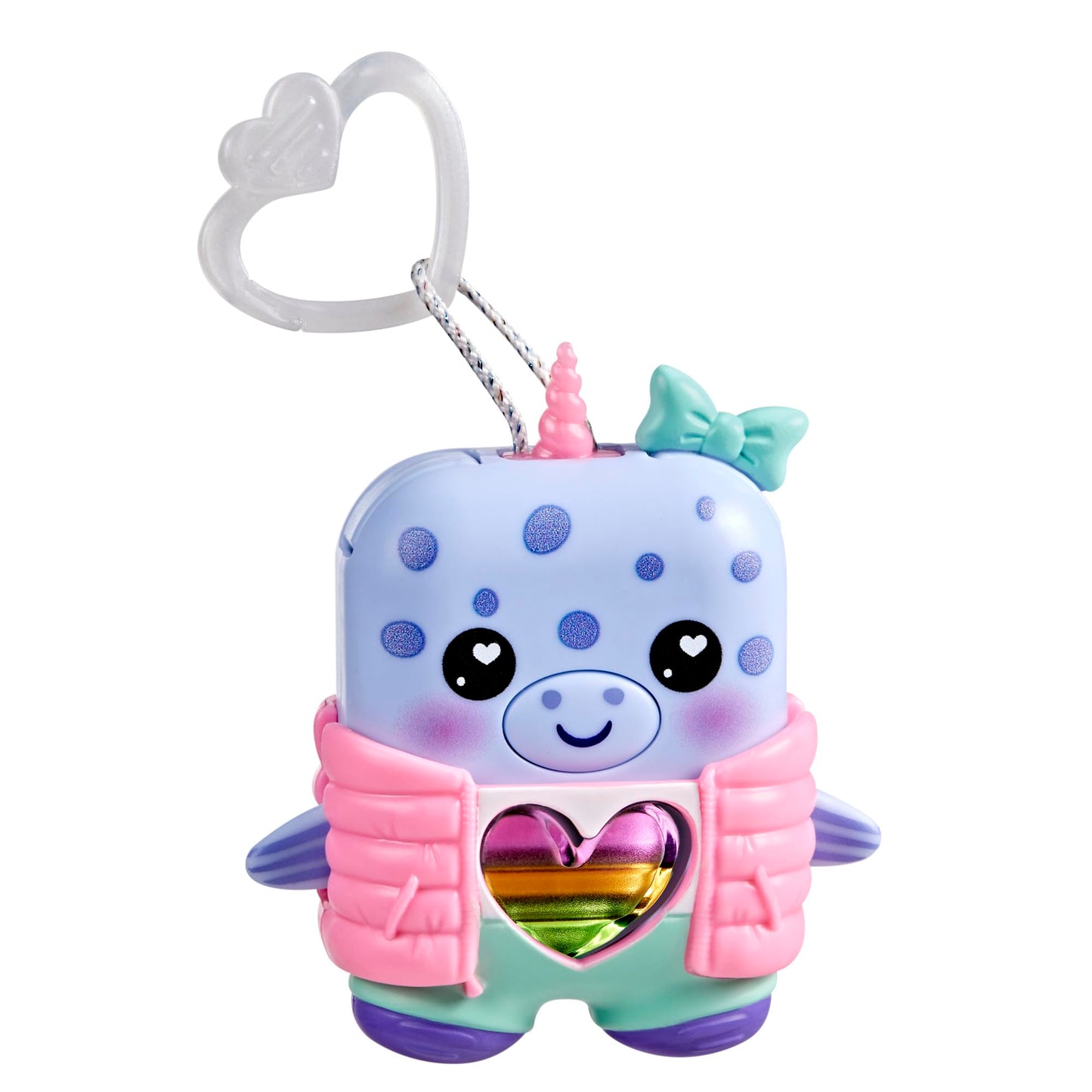 NANO-MALS Blubby The Narwhal, Electronic Pet Narwhal Toy, 70+ Responses, Interactive Fidget Toys for Girls & Boys Ages 5+