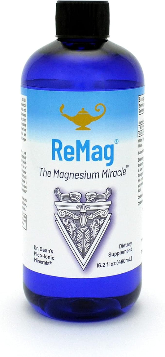 RnA ReSet ReMag – Pico-Ionic Liquid Magnesium for High Absorption, 16.2 Fl Oz (1-Pack)