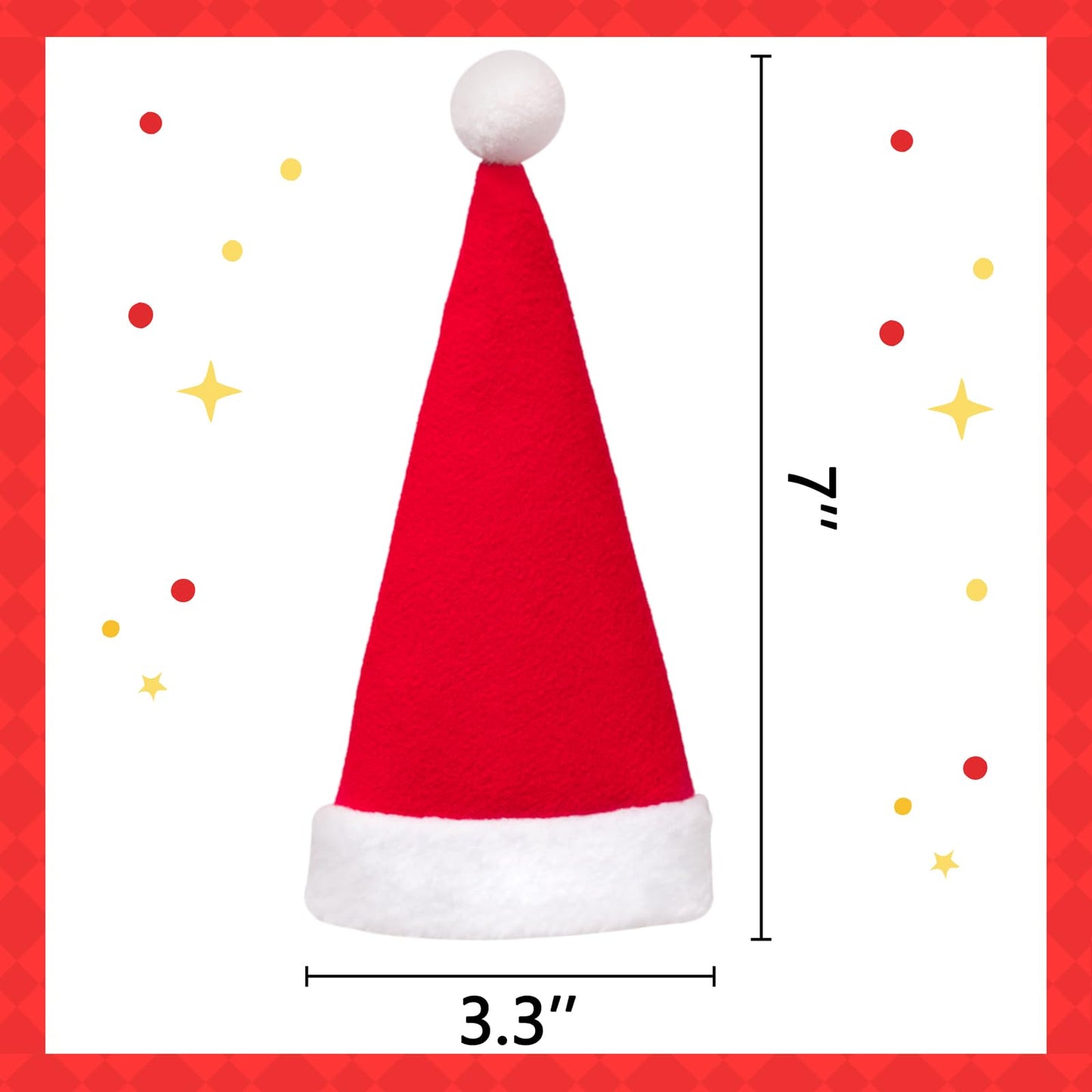 jollylife 38Ct Christmas Santa Hats Silverware Holders - Xmas Party Dinner Table Dinnerware Decorations Supplies Flatware Decor