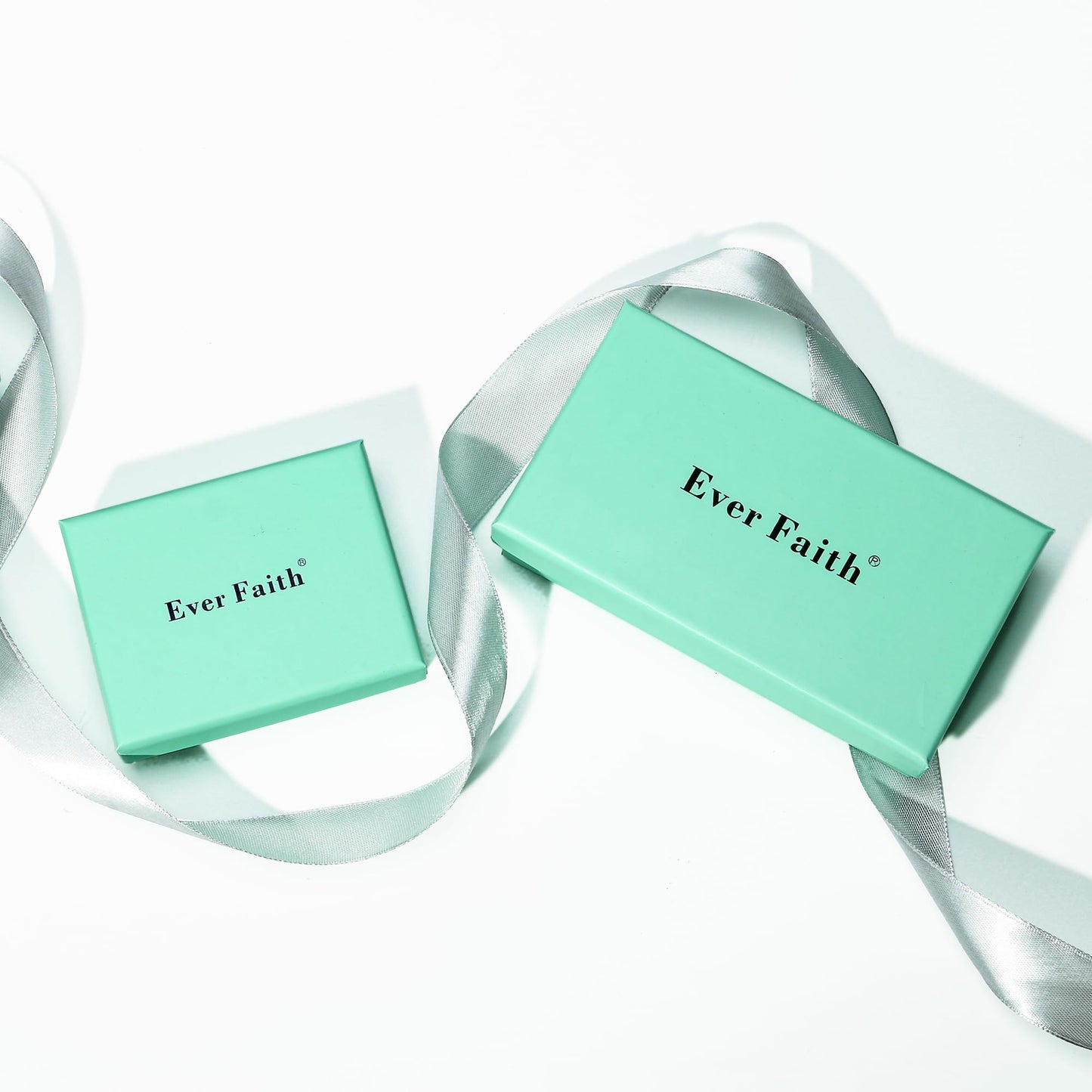 EVER FAITH Snowflake Jewerly Set 925 Sterling Silver Winter Accessory Sparkle Red CZ Flower Necklace Leverback Earrings Sets