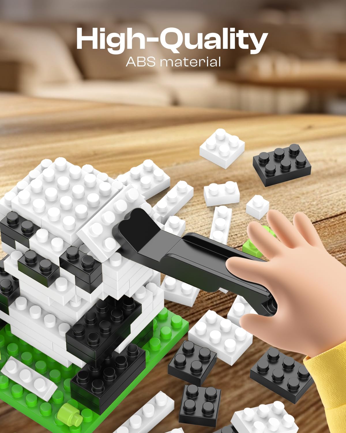 Kimiangel Party Favors for Kids, 12 Pack Mini Animals Building Blocks Sets for Goodie Bags, Prize Box Toys for Kids, Fillers, Prizes, Christmas Birthday Gifts STEM Educational Brick Kits(1222 Pcs)