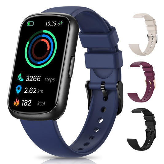 RUXINGX Fitness Tracker Watch for Men/Women, SmartWatch with Sleep/Activity Tracker, Heart Rate Monitor with 20+ Sports Modes, Android Smart Watch for Phones, Smart Fitness Watches for Women/Men