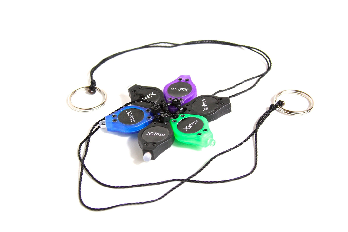 GloFX 6 Led Spinning Orbit: Pure Bliss Multicolor Pattern - Flow Rave Toy