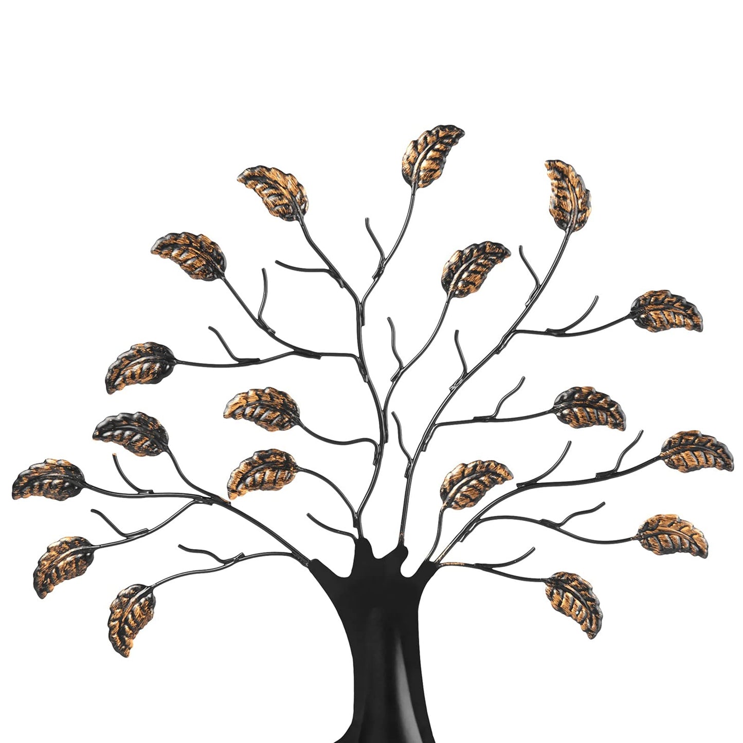 Americanflat Family Tree Picture Frame - Includes 6 Hanging 2x3 Picture Frames - Adjustable Ribbon Tassels - Ideal as Mother’s Day Gifts, Birthday Gifts, or Christmas Decor - Black and Bronze