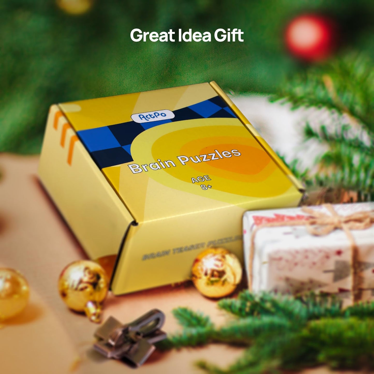 ActPo 9pcs Puzzles Bulk Gift for Kids, Teens, and Adults Retro Wooden and Metal Unlock Interlock Brain Teaser Toys.