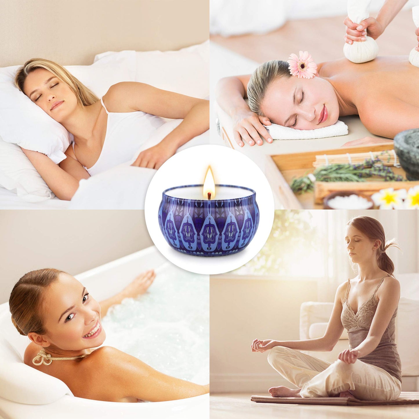 Candles Gifts for Women, 12 Pack Soy Wax Candles for Home Scented, Birthdays Thank You Mothers Day Gifts for Women Mom Who Have Everything