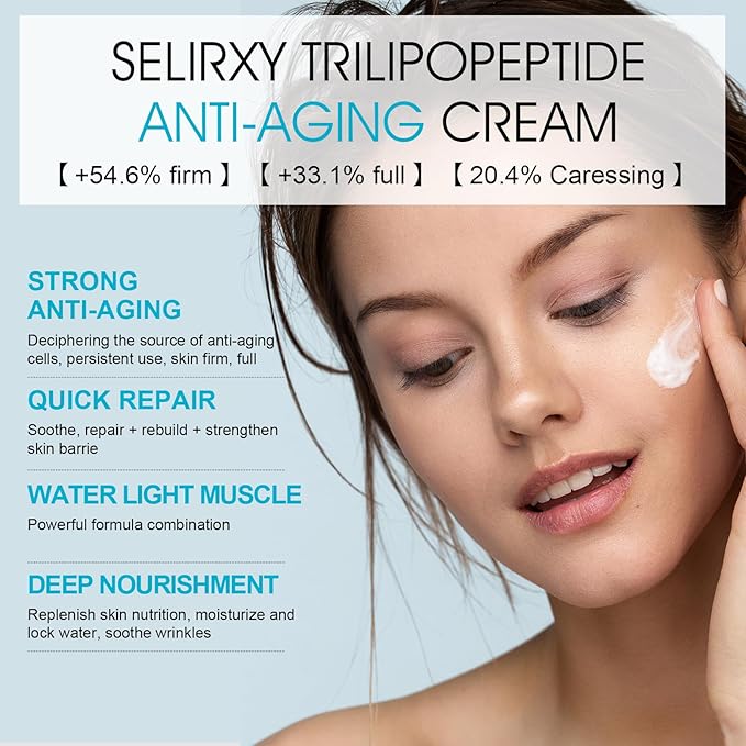 Nodfens Triple Lipid Peptide Cream for Anti-Aging, Restores & Repairs Mature Skin for Radiant, Smooth Complexion - Advanced Strength Recovery Face Moisturizer Cream