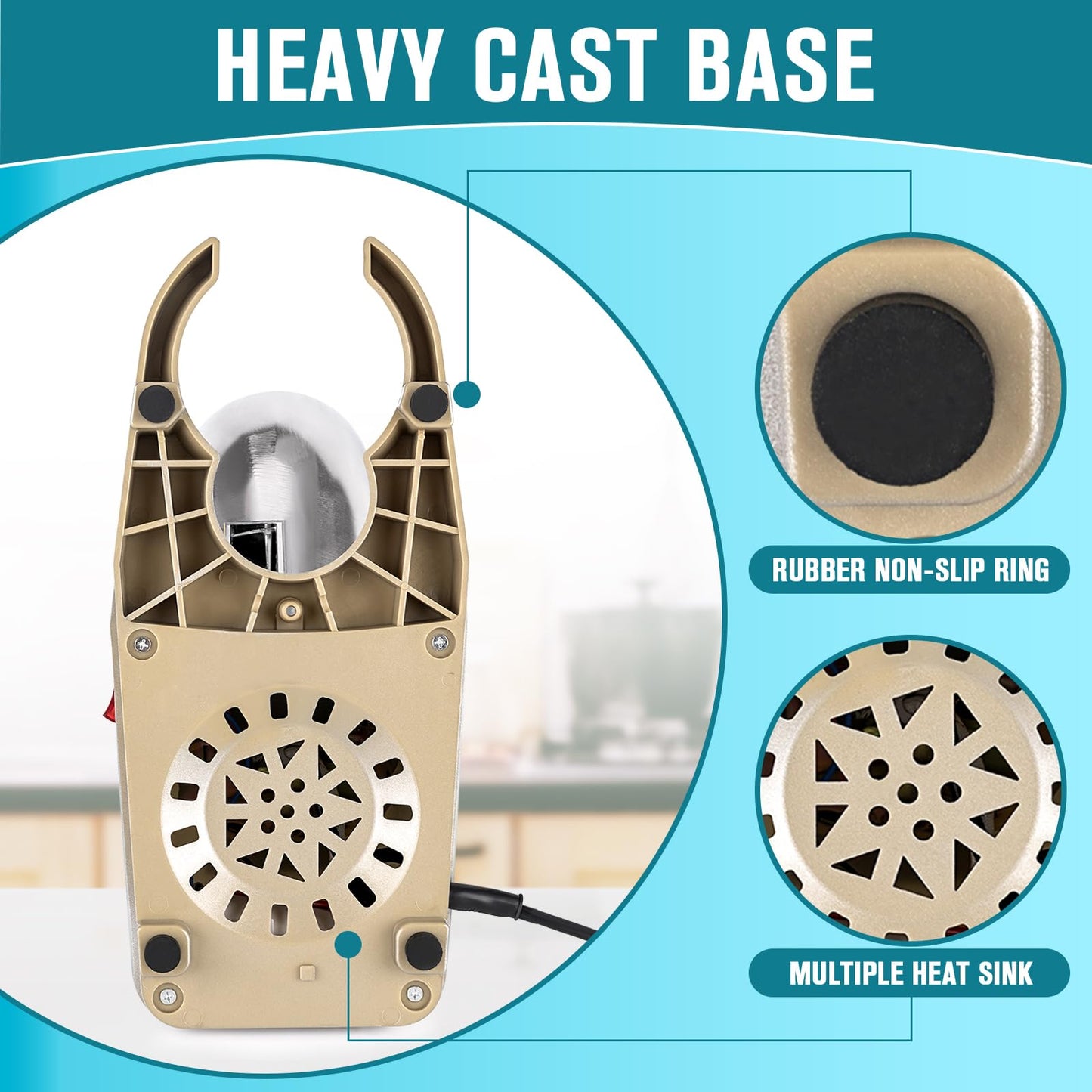 Snow Cone Maker Electric Shaved Ice Machine Stainless Steel - Ice Crusher Ice Shaver, 300W 2000r/min w/Stainless Steel Blade, 110V Ice Crushers Machine for Home and Commercial Use