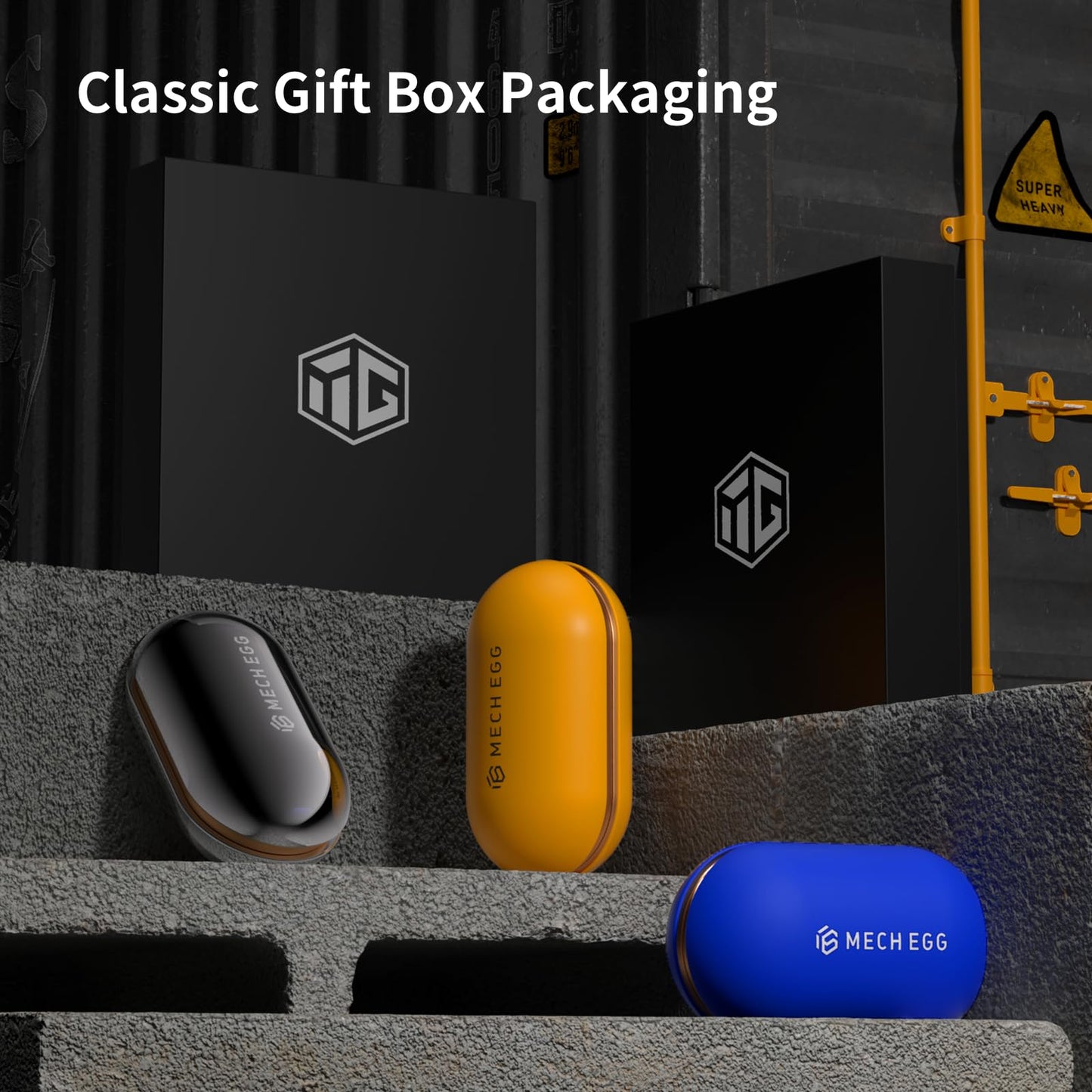 Mech Egg Fidget Slider Metal Fidget Toys EDC Clicky Slider Fidget Egg Sensory for Office Executive Desk Adults Relieve Stress ADHD/Autism (Silver)