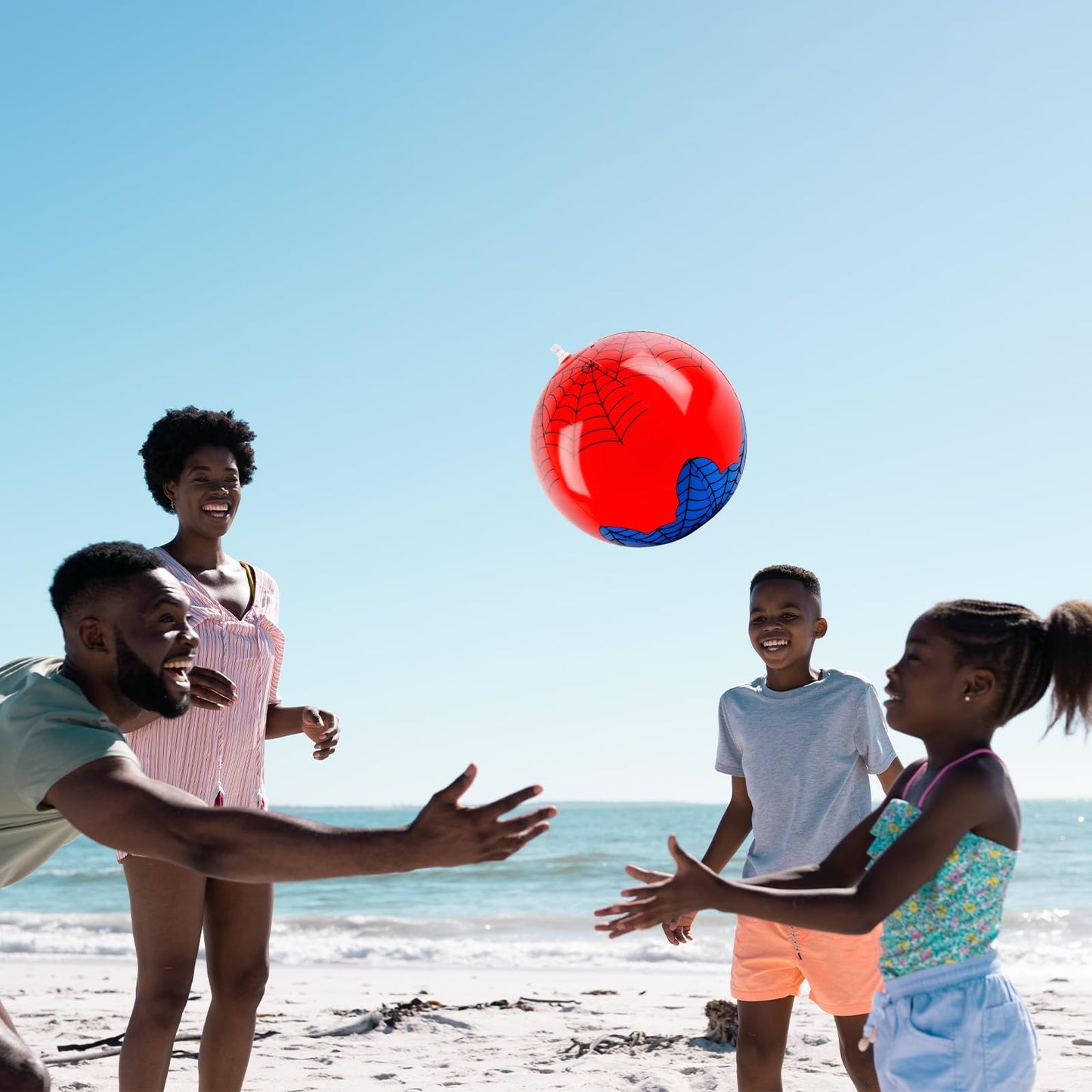 12PCS Spider Web Beach Ball 12 Inch for Kids Summer Pool Party Supplies|Spider Birthday Decorations|Bulk Spider-Themed Party Favors,Beach Games,Class Celebration,Outdoor Activities&Holiday Gift Ideas