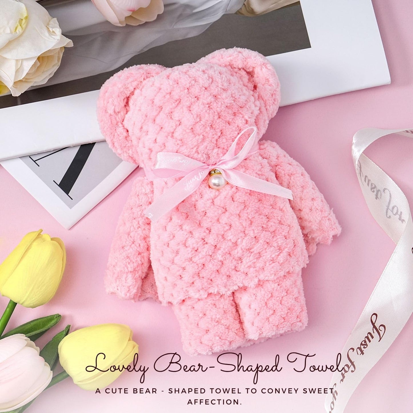 Gracelife Get Well Soon Gifts for Women Hug in a Box Friendship Mothers Day Birthday Thank You Gifts Baskets Birthday Box Sister Friend Female Mom Wife Her Girlfriend Coworker Bestie (Pink)