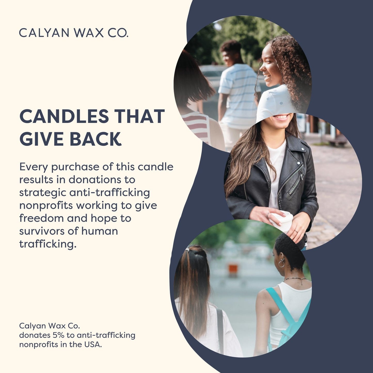 Calyan Wax Co. 2 Wick Candle, Home + Holiday Scented Candle, 37 Hour Burn Time, Aromatherapy Soy Candles, Non Toxic & Vegan Soy Wax, Glass Tumbler Scented Candles, 8.8oz