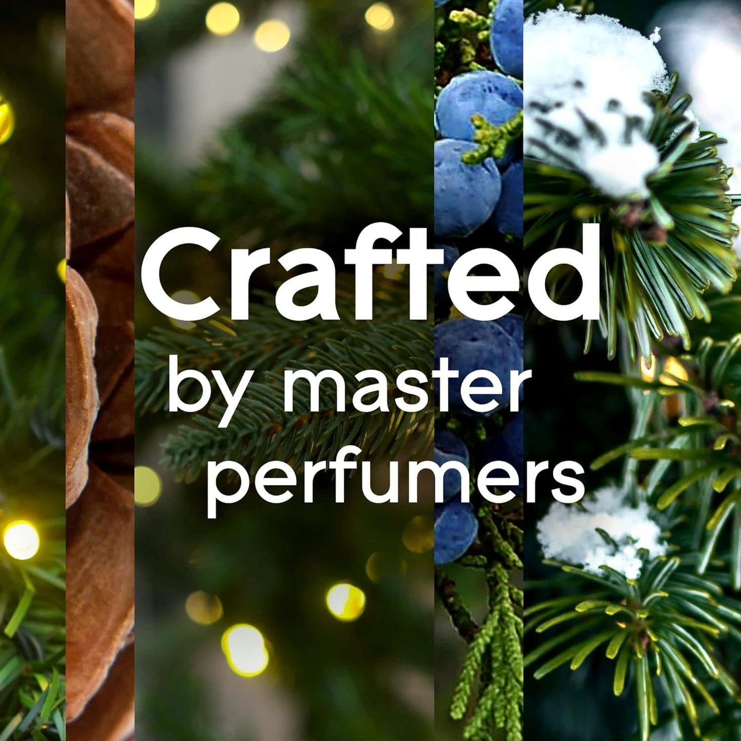 Holiday Christmas Scented Candles, 6 Assorted Seasonal Air Freshener Candle Jars, Fall Night, Pine Wonderland, Pumpkin Latte Scents, 3.4 Oz Each