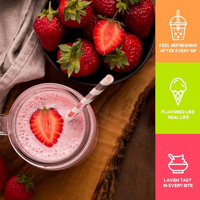 Fanale Strawberry Mango Popping Boba Pearls, Vegan, Non GMO, Gluten Free, Fat Free, Perfect for Bubble Tea, Smoothies, Ice Cream, Desserts, and Beverage 2 lb (1 lb X 2).