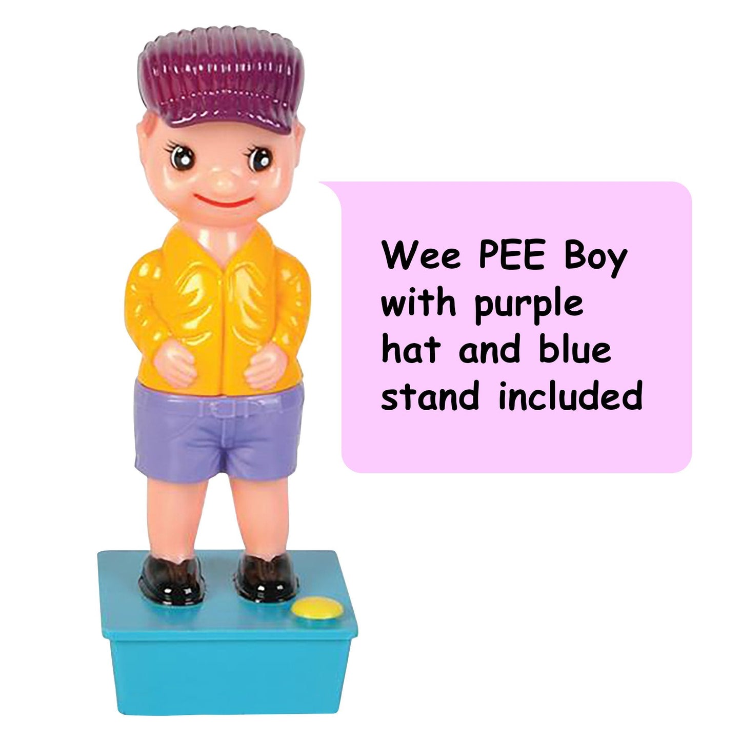 ArtCreativity Set of 2 Squirt Wee Boy Gag Gift, 7.5 inch Water Squirters Toys - Leak-Free Water Base - Classic Funny Novelty Gift for Men, Women, Kids, Hibachi Accessories, Funny Party Favors