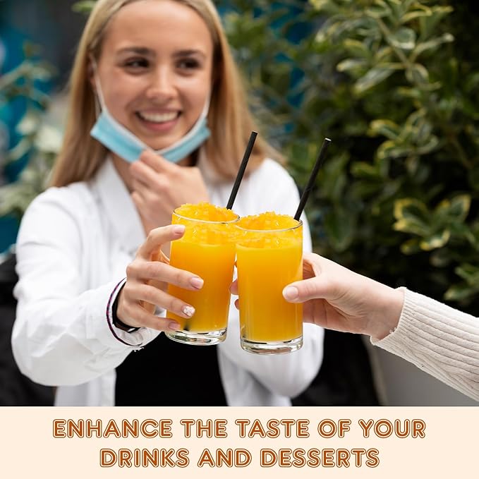 New Fanale Coconut Jelly Topping nata de coco for Boba Tea | Ice Cream | Yogurt | Smoothie | Milk Tea | Desserts (Mango Star Shaped, 6.6 lb)