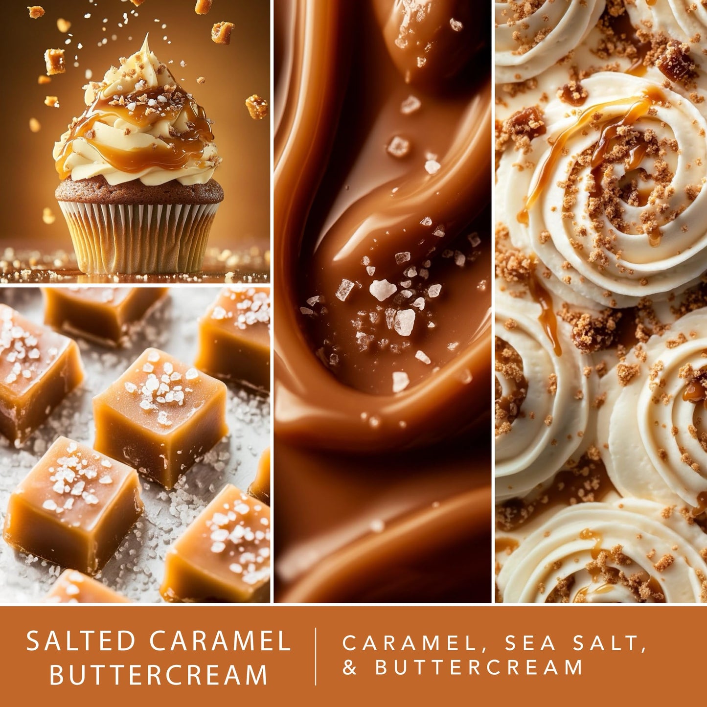 ScentSationals Wax Melts Home Sweet Home 4pk – Long-Lasting, Strong-Scented Wax Cubes for Warmers, Includes Cuddle Up, Cinnamon Apples, Salted Caramel Butter Cream & Farmhouse Cookies, 10oz (24 cubes)