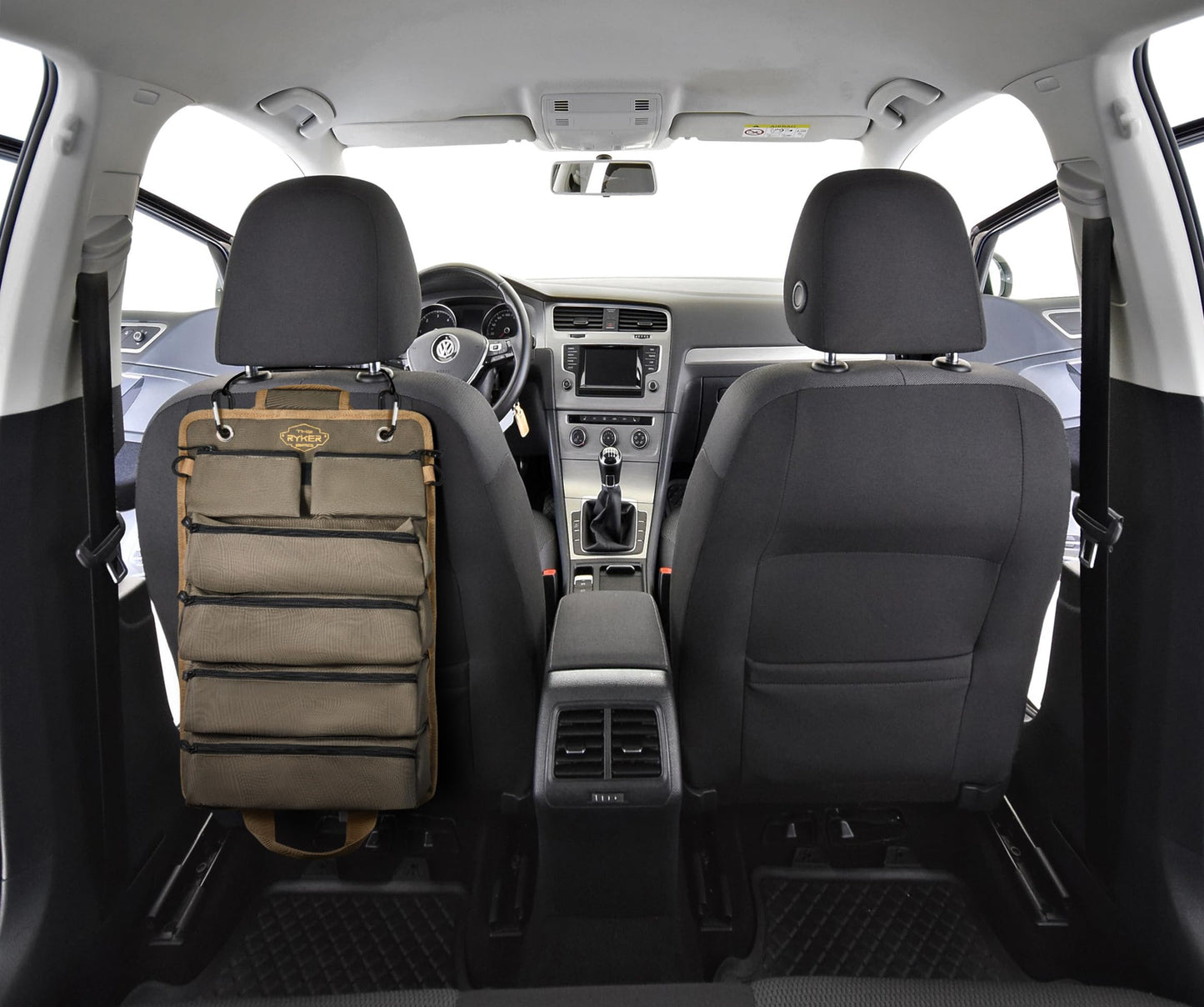 The Ryker Roll Up Tool Bag Organizer Gifts for Dad. Heavy Duty Motorcycle Tool Roll Bag Organizer. Portable Rollup Toolbag w/Detachable Pouches - Tools Bags Mens gifts for him - Mechanic & Electrician