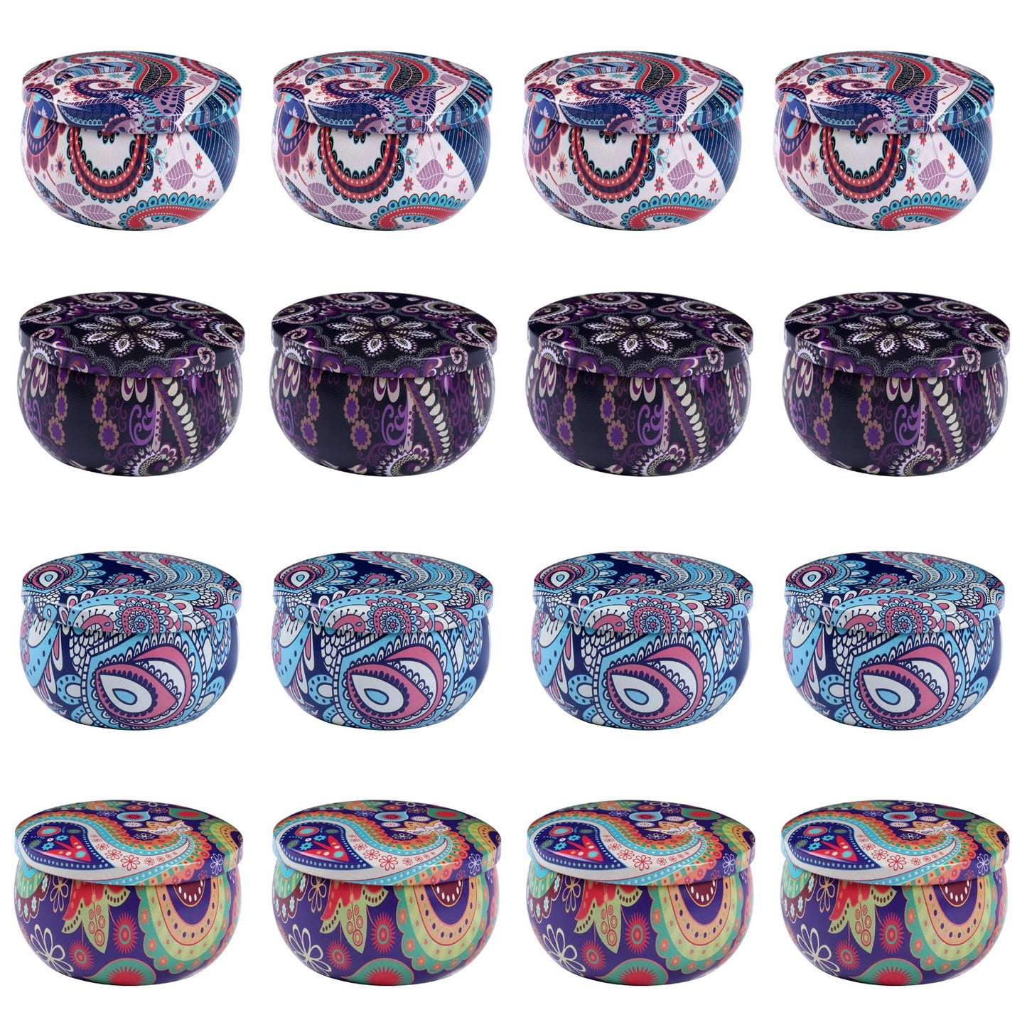 kedtui Scented Candles Gift Set, 32 Pack Aromatherapy Candle, Natural Soy Wax Travel Tin Candles for Home Scented, Ideal for Christmas, Birthday, Thanksgiving, Valentines Day Gifts