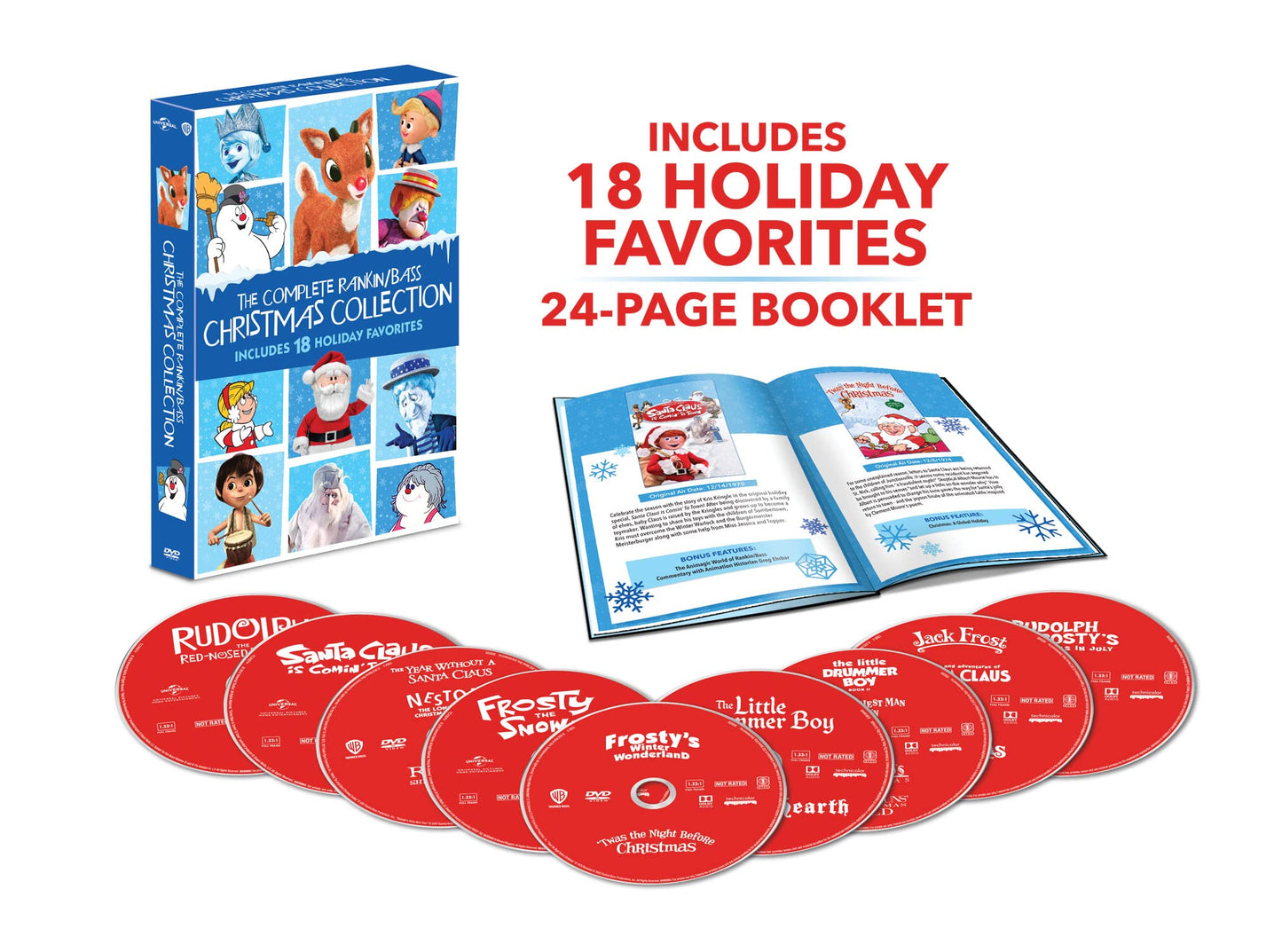 The Complete Rankin/Bass Christmas Collection [DVD]