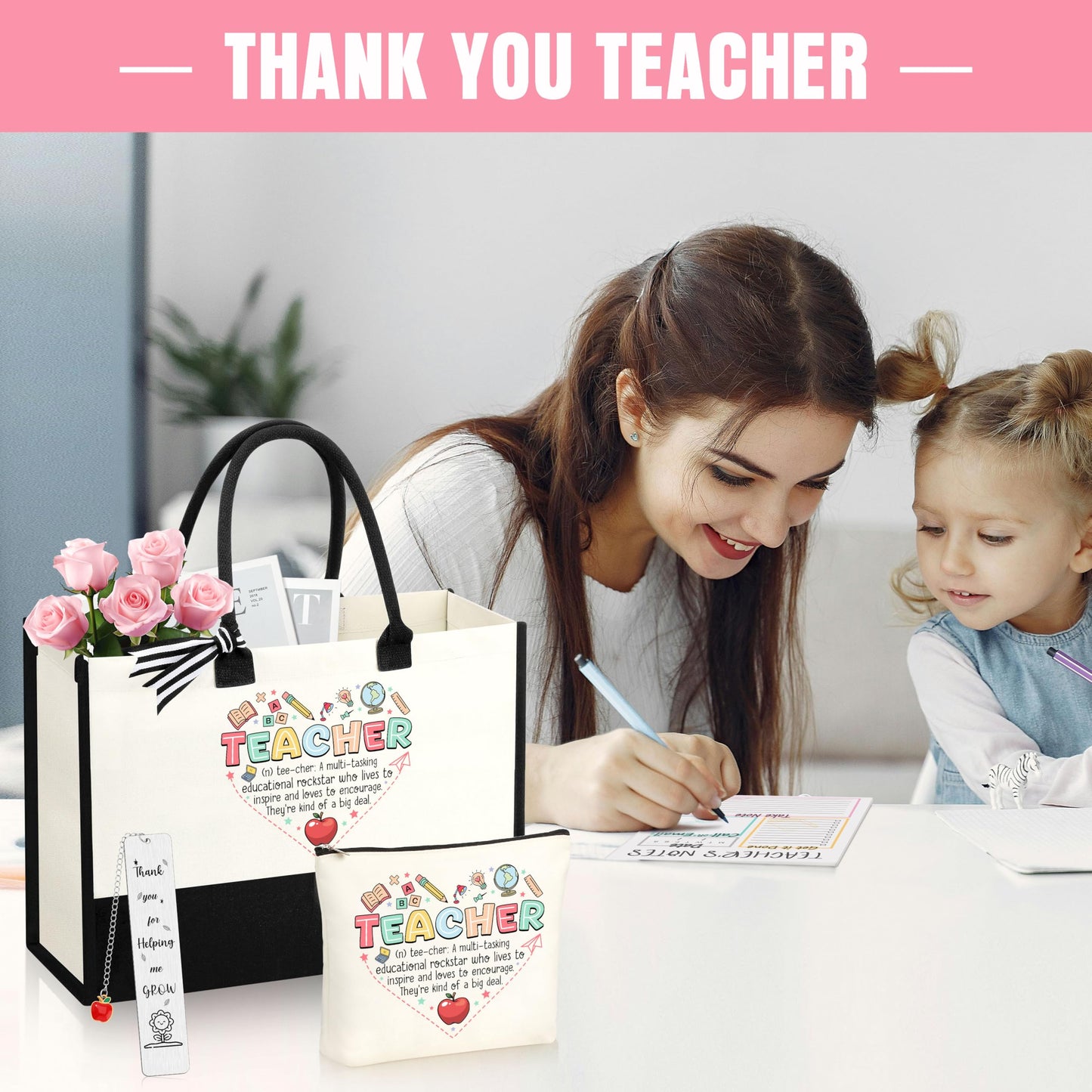 JSTUMB 12 Pcs Teacher Appreciation Gifts Bulk for Women 2025, Christmas End of Year Thank You Gifts for Teachers Back to School