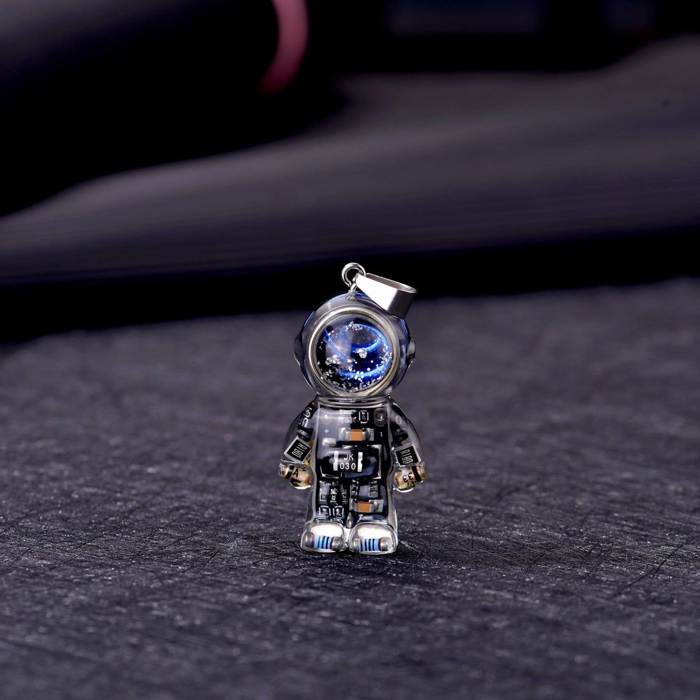 REBME Astronaut Pendant Necklace Unique steampunk Pendant Trendy and Cool Accessory as Necklace Keychain Bagcharm for Men and Women