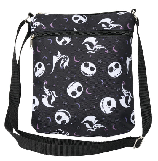 Disney Women Crossbody Bag Nightmare Before Christmas Jack Skellington AOP Sling