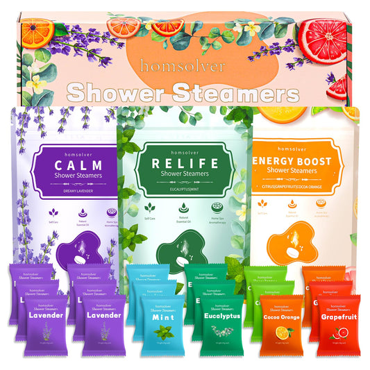 Bridesmaid Gifts, 18 Pack Shower Steamers Aromatherapy Essential Oils, Wedding Birthday Gifts for Her, Women, Mom, Wife, Sisters, Best Friends, BFF, Luxury Self Care Relief Relax