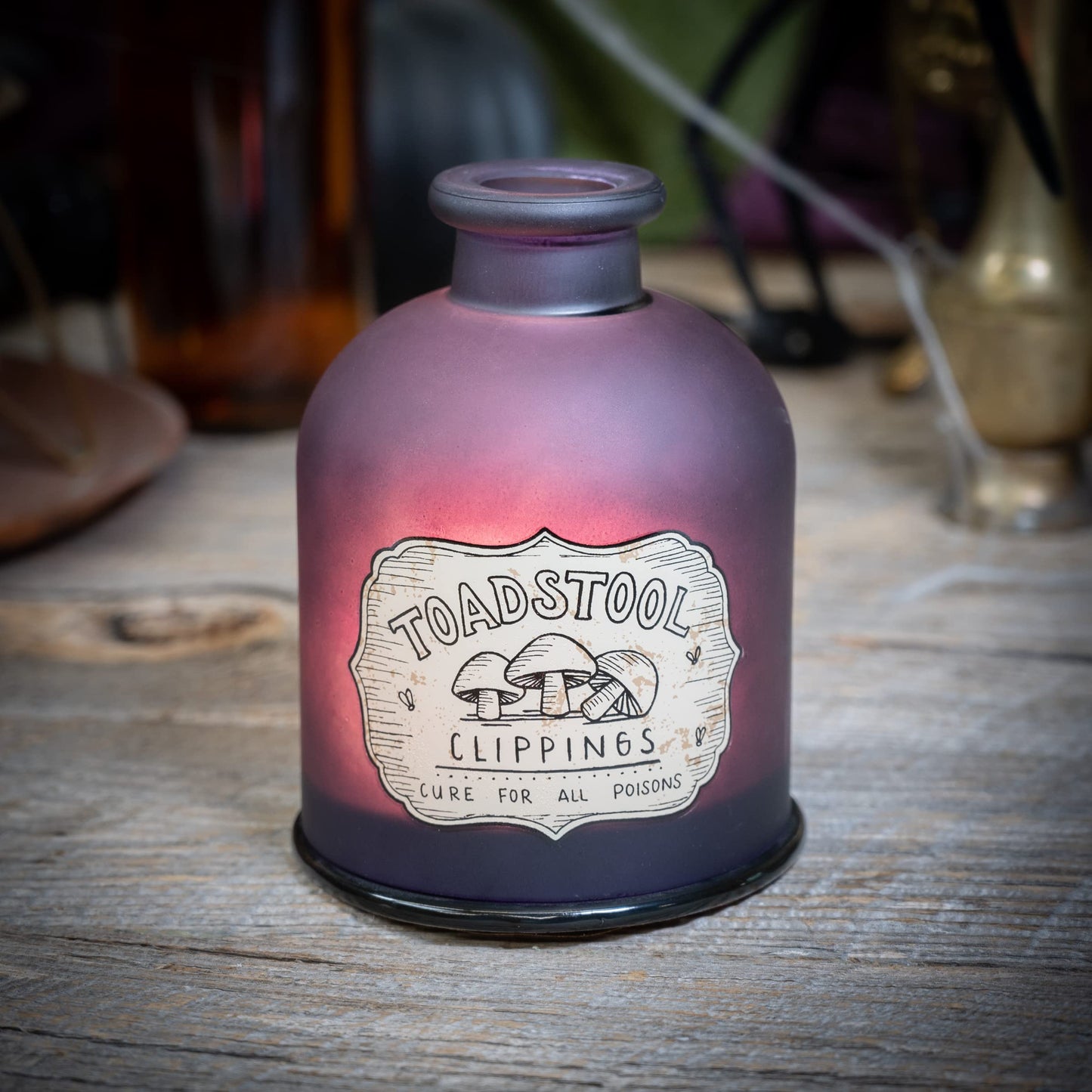 Scentsationals Wax Melt Warmer - Apothecary Style, Halloween Collection - Warmer for Scented Wax Melts, Fragrance Cubes and Tarts