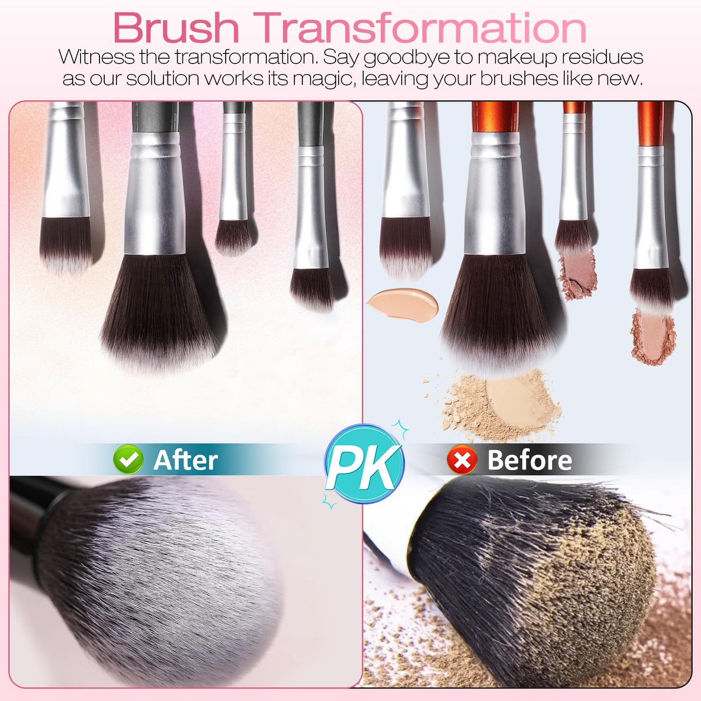 Norate Makeup Brush Cleaner, IPX7 Waterproof Electric Makeup Brush Cleaner Machine, Deep Cleaning Makeup Brushes, Stocking Stuffers Christmas Gifts for Women Mom Teen Girls
