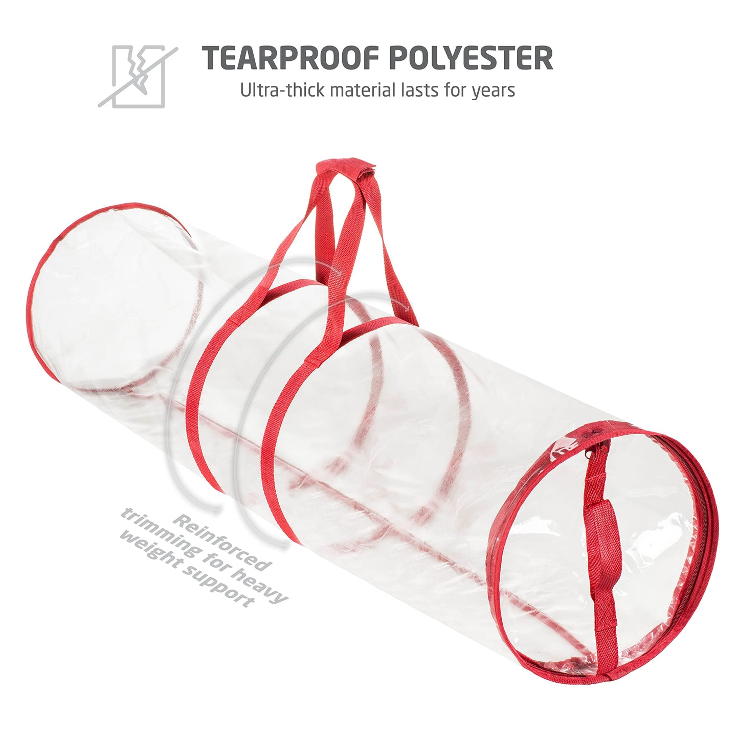 ZOBER Wrapping Paper Storage Containers - 40 Inch Gift Wrapping Organizer Storage - Fits 25 Standard Rolls of Wrapping Paper - Waterproof