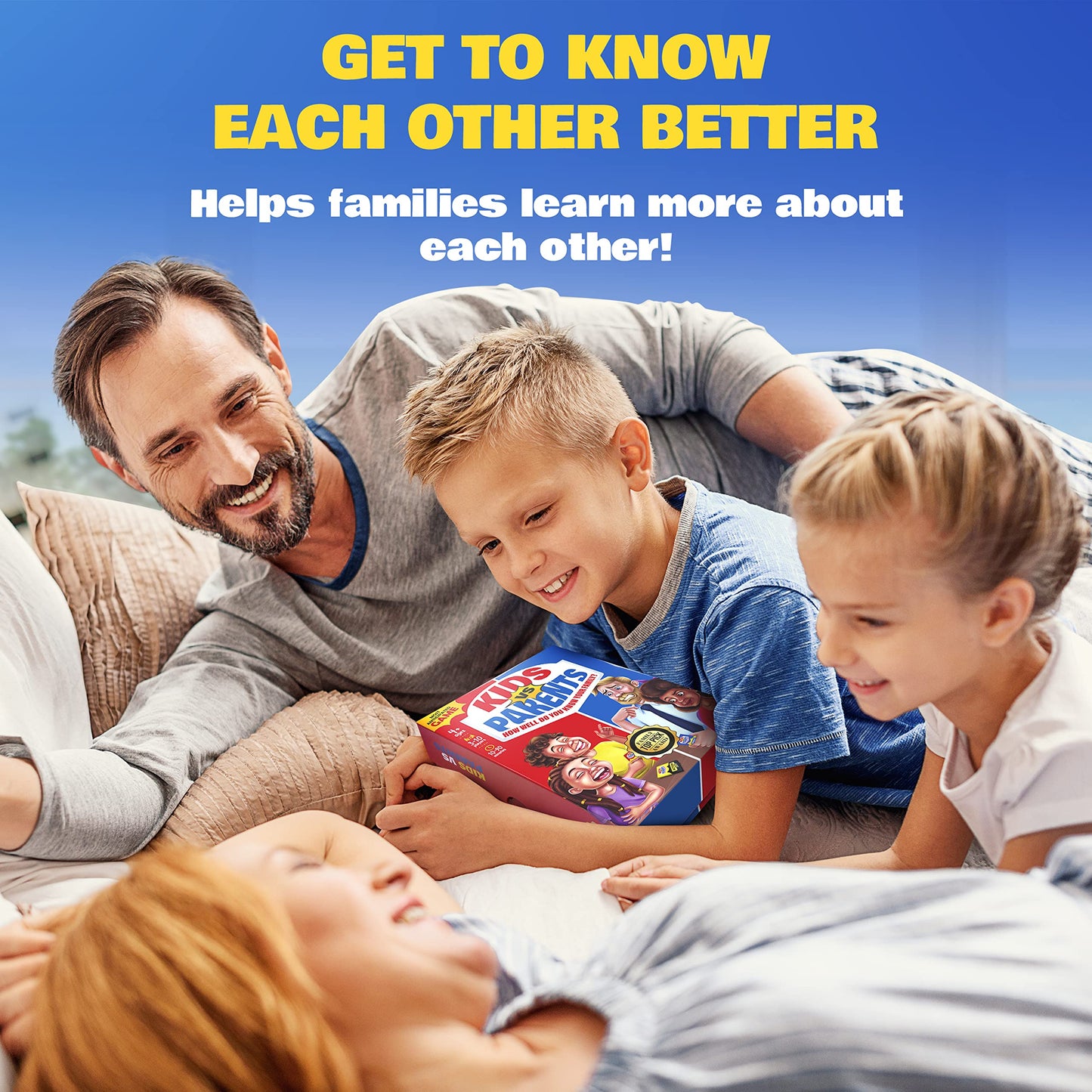 Kids VS Parents – A Hilarious Family Game with Conversation Starters & Fun Challenges – Card Game for Kids, Teens & Adults | Perfect for Game Night, Travel, or Gifts