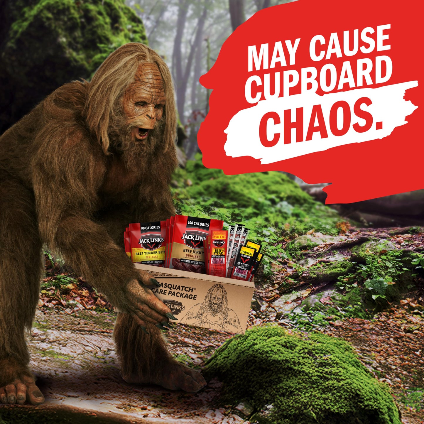 Jack Link's Beef Jerky Gift Basket Variety Pack - Includes Jerky, Meat Sticks, and Beef Steaks, Great Gift for Men, Perfect Hunting Trip Snacks, 15-Piece Assorted Meat Snack Pack