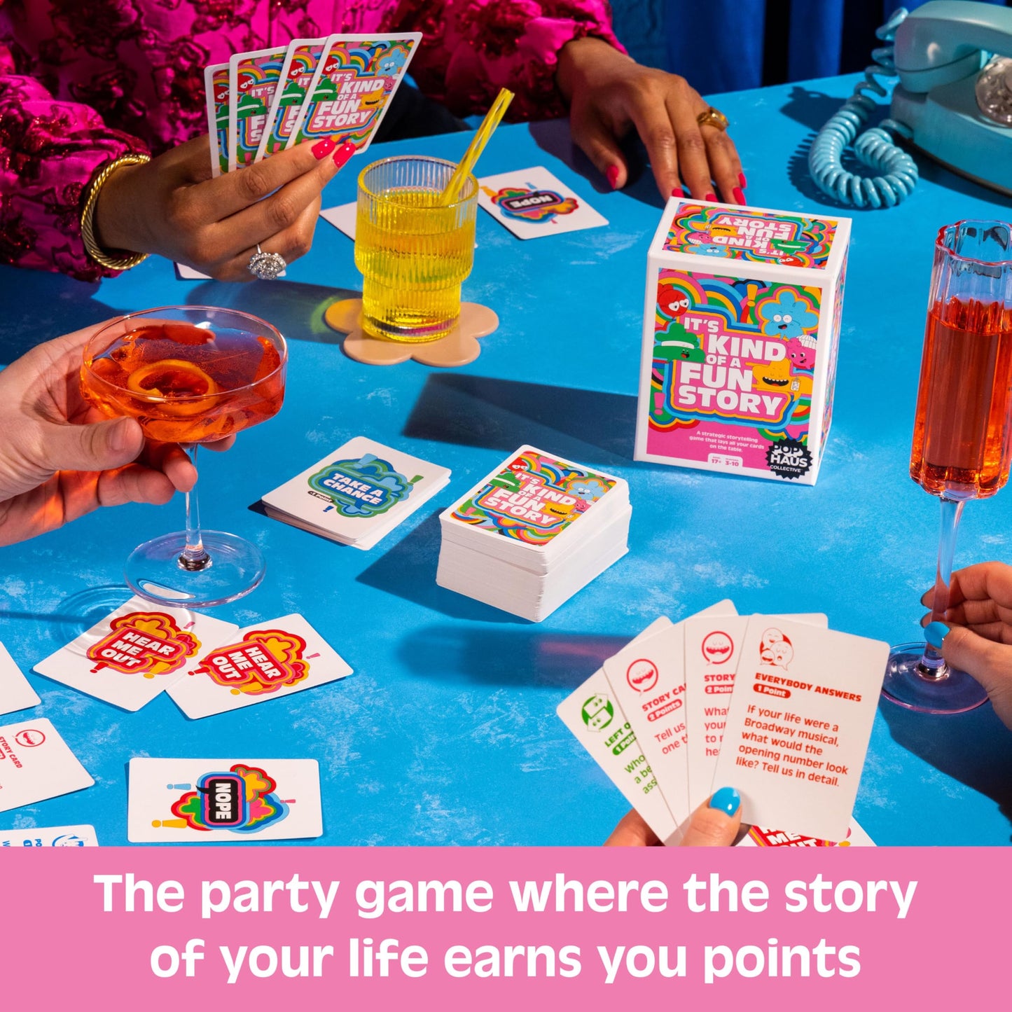 PopHaus Collective It's Kind of a Fun Story - Adult Party Card Game [Perfect for Game Nights, Pre-Games, Happy Hours, Family Gatherings, Bachelorette Parties, Storytelling]