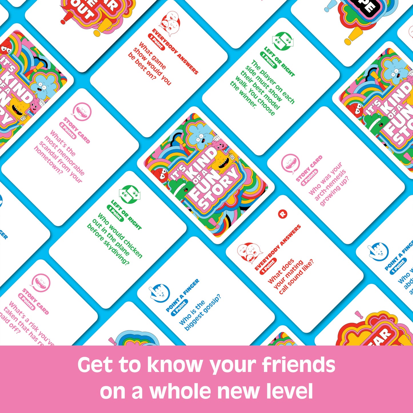 PopHaus Collective It's Kind of a Fun Story - Adult Party Card Game [Perfect for Game Nights, Pre-Games, Happy Hours, Family Gatherings, Bachelorette Parties, Storytelling]